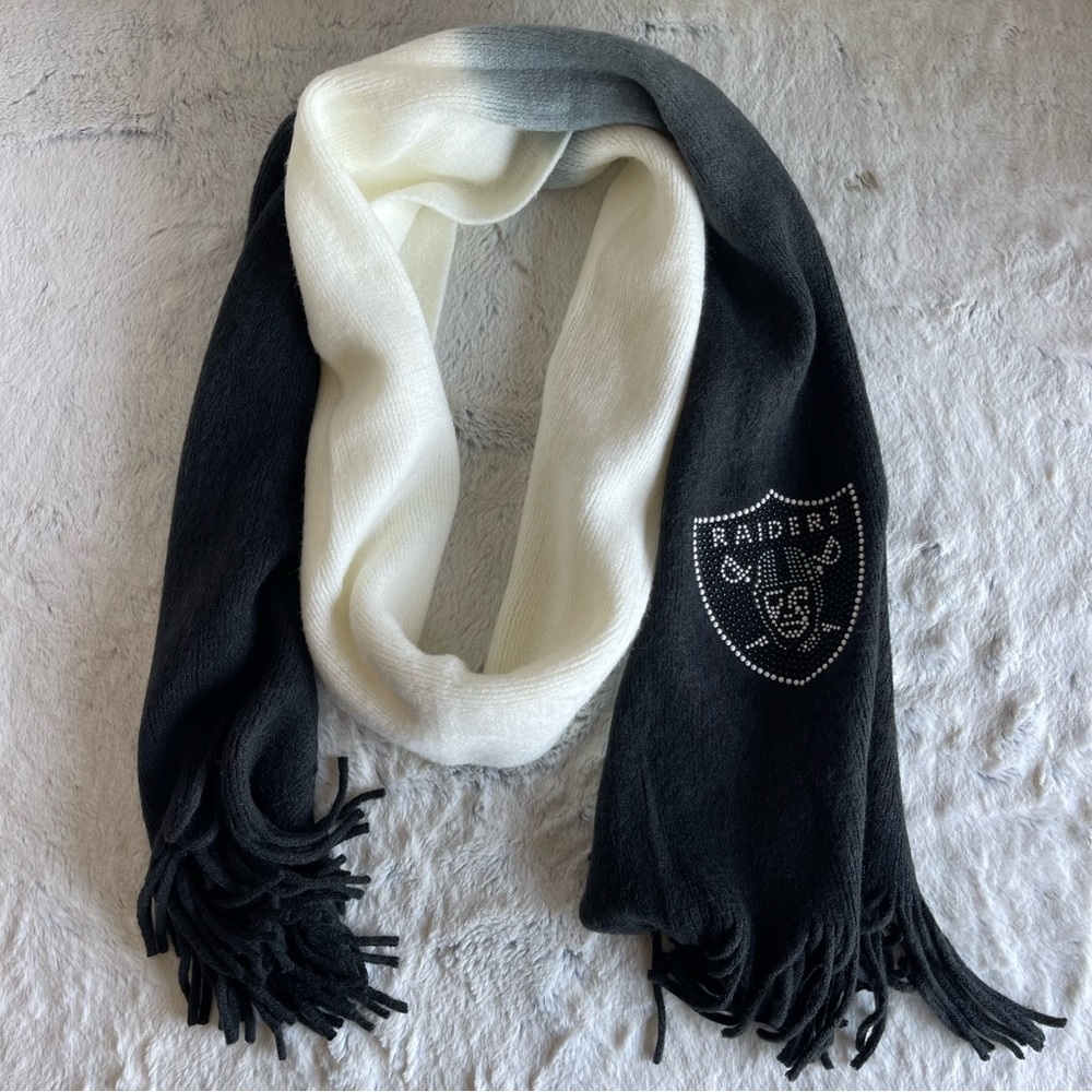 Raiders Dip Dye Scarf .